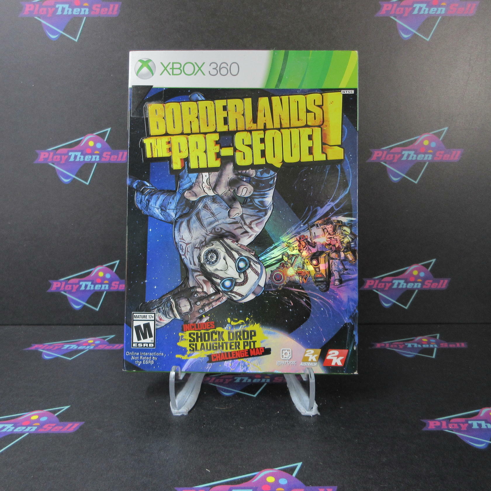 Borderlands The Pre-Sequel Xbox 360 + Sleeve - Like New