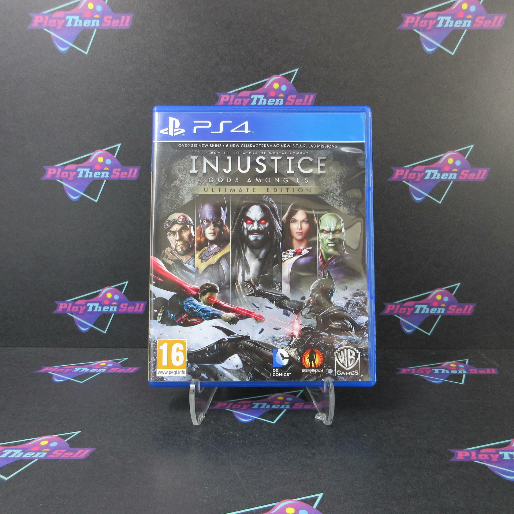 Injustice Gods Among Us Ultimate Edition PS4 PlayStation 4 PAL - Like New