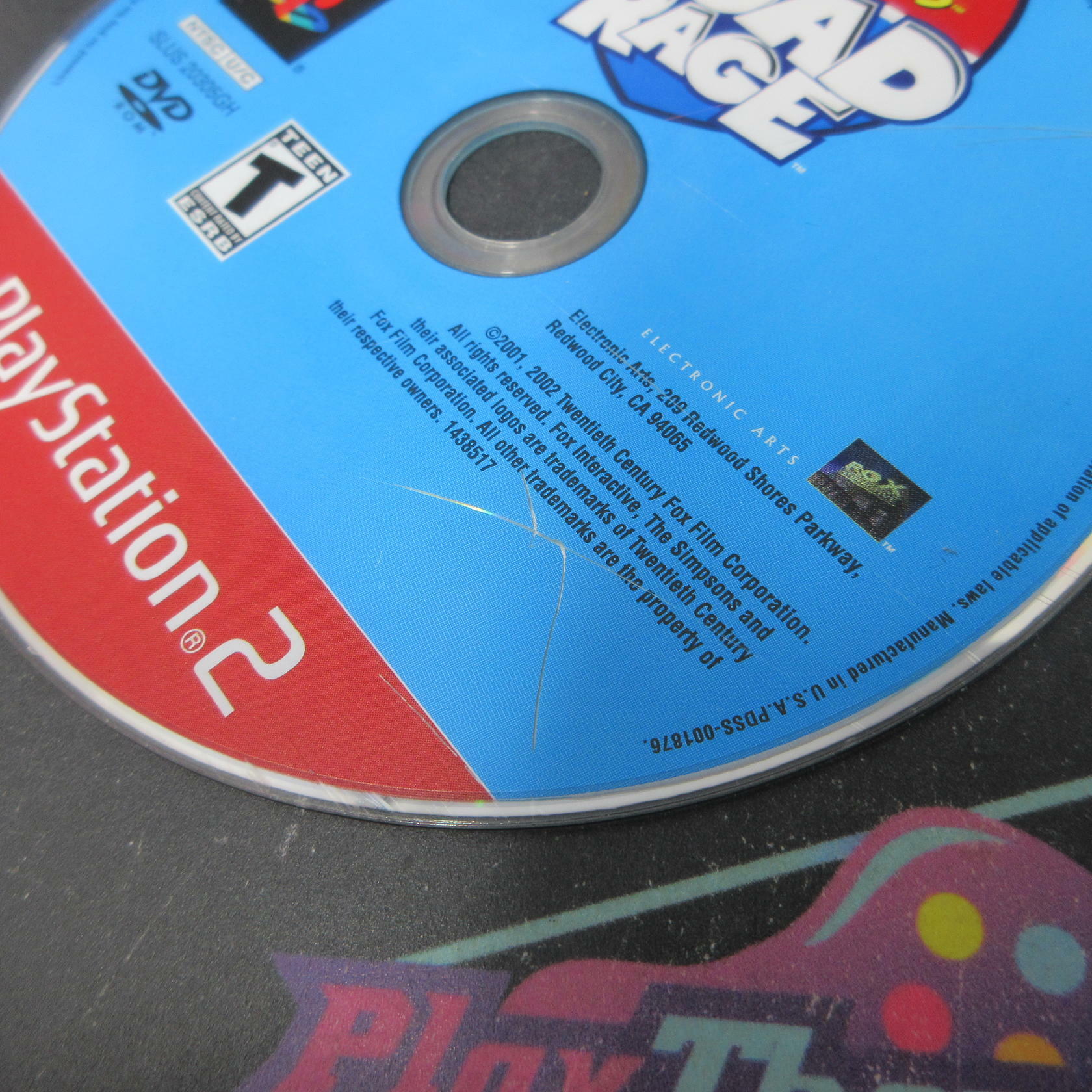 The Simpsons Road Rage GH PS2 PlayStation 2 DD + Reg Card Complete CIB - Very Good