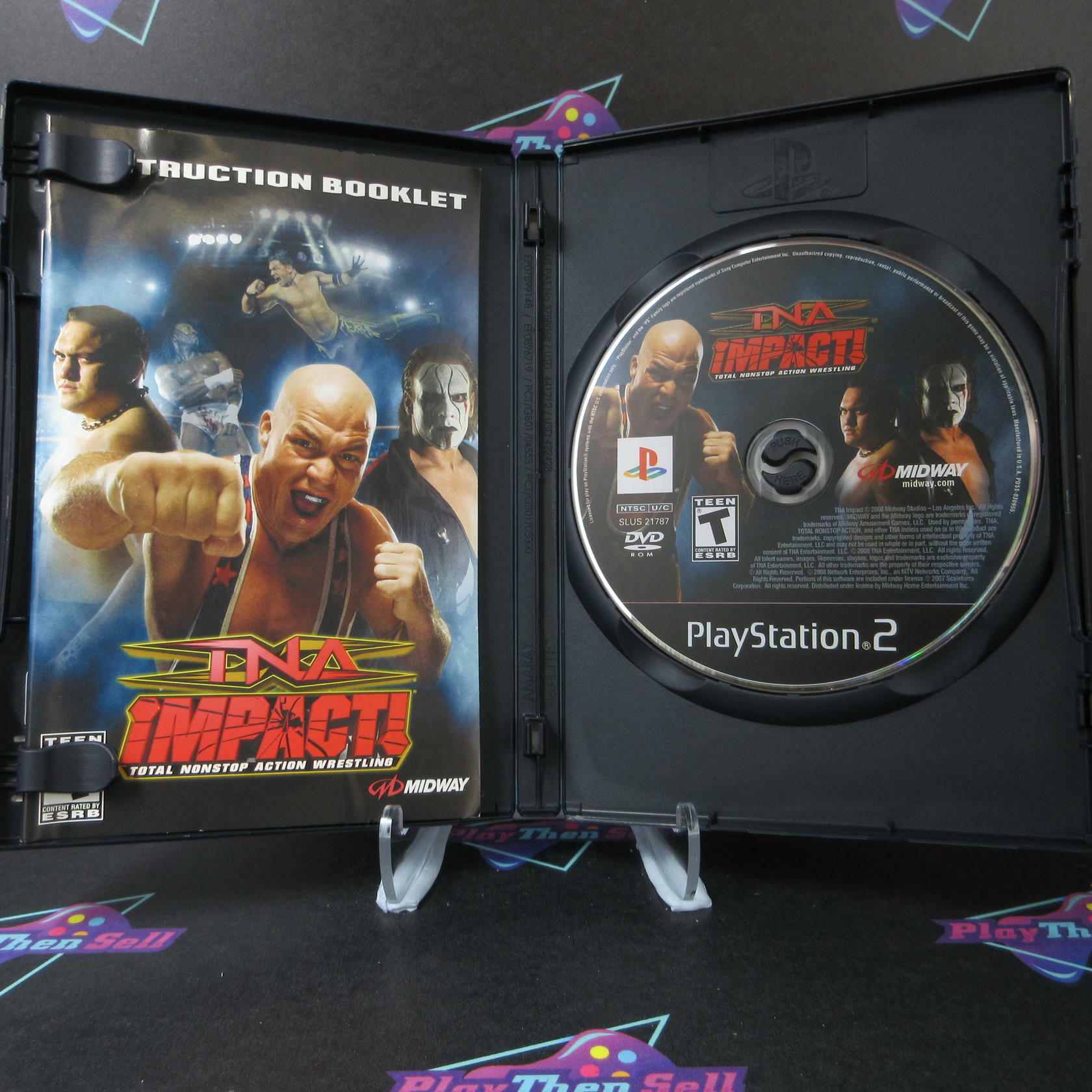 TNA Impact! PS2 PlayStation 2 - Like New