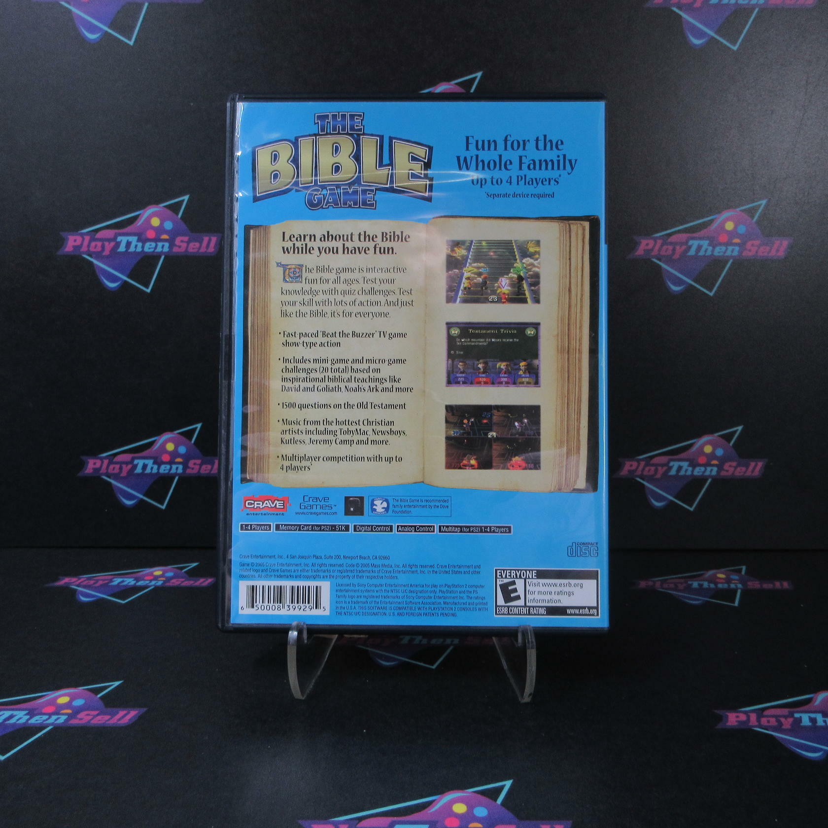 The Bible Game PS2 PlayStation 2 - Like New