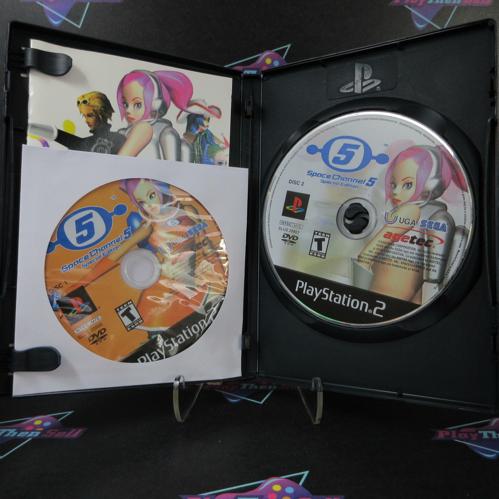 Space Channel 5 Special Edition PS2 PlayStation 2 - Like New