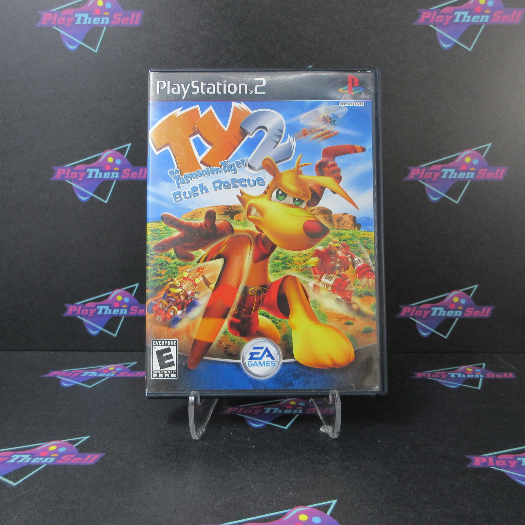 Ty the Tasmanian Tiger 2 Bush Rescue PS2 PlayStation 2 AD/DD Complete CIB - Very Good