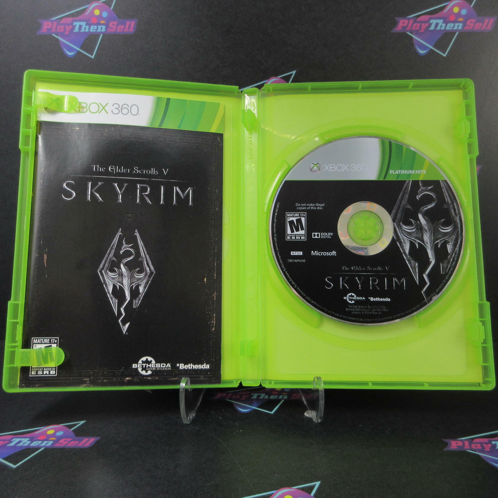 The Elder Scrolls V Skyrim & Bioshock Infinite Bundle Xbox 360 - Like New