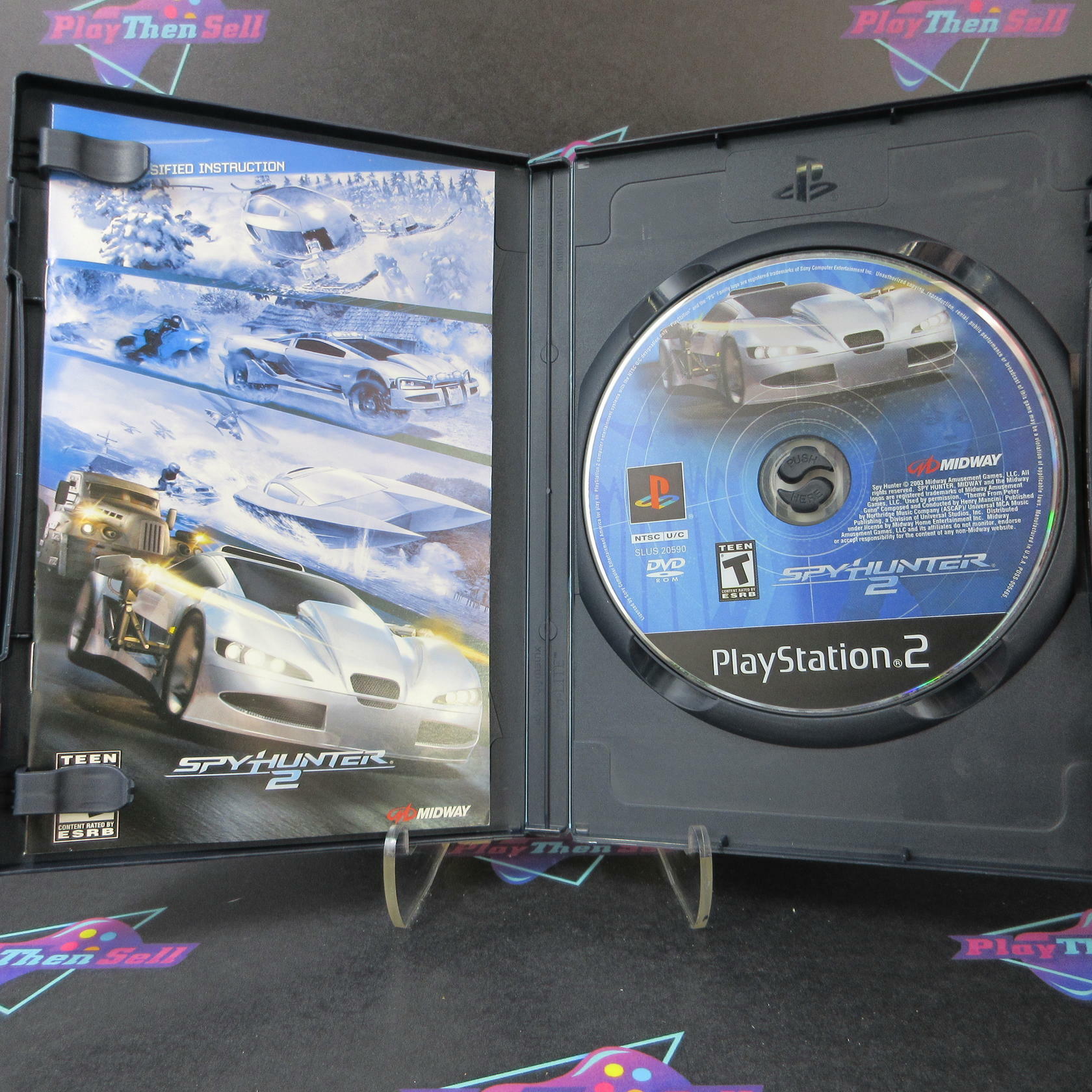 Spy Hunter 2 PS2 PlayStation 2 + Reg Card - Like New