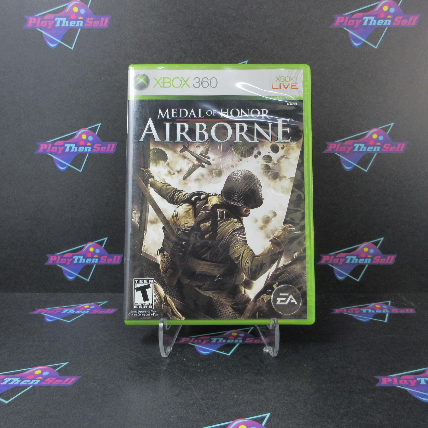 Medal of Honor Airborne Xbox 360 MD Complete CIB - Very Good