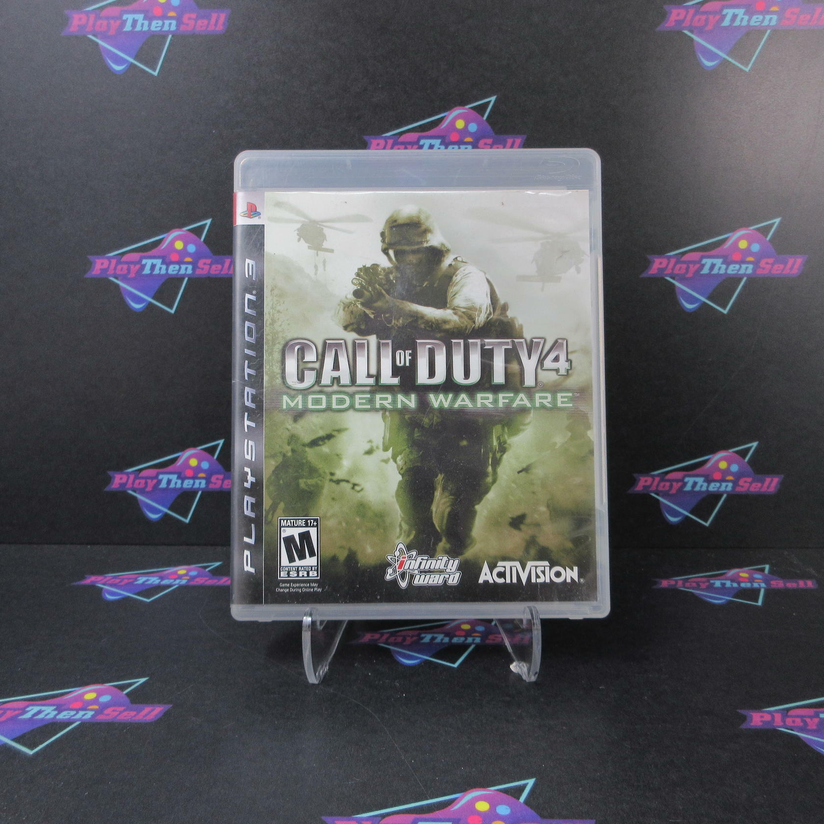 Call of Duty 4 Modern Warfare PS3 PlayStation 3 AD/DD/NM - Very Good