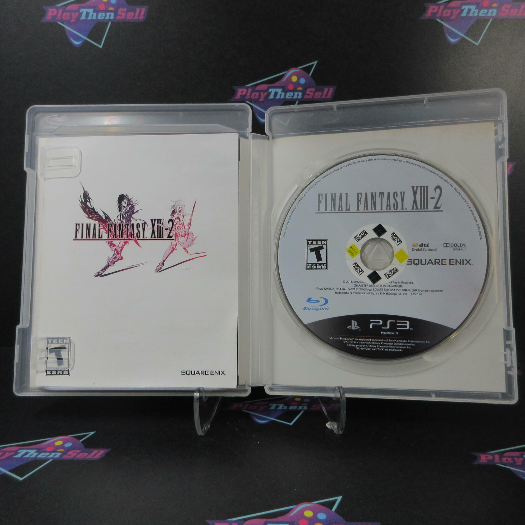 Final Fantasy XIII-2 PS3 PlayStation 3 AD/DD Complete CIB - Very Good
