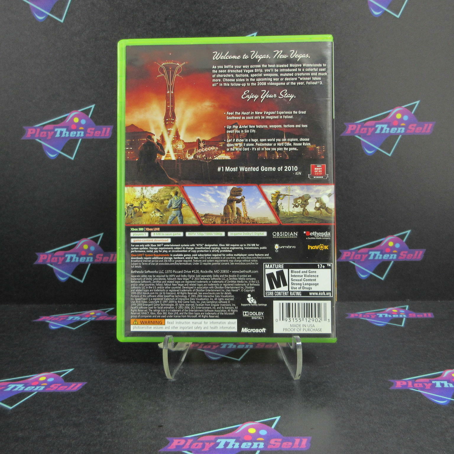 Fallout New Vegas Xbox 360 - Like New