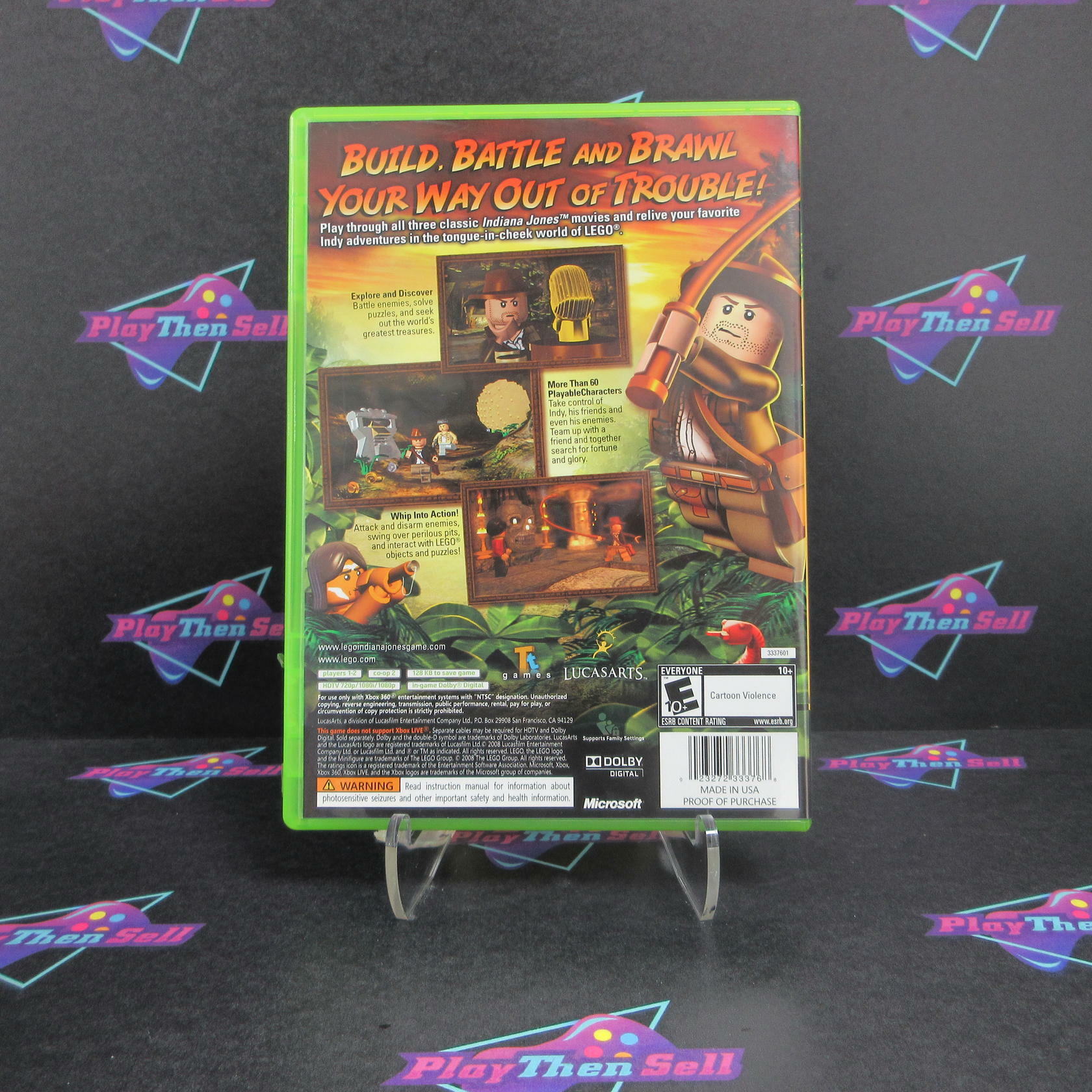 Lego Indiana Jones The Original Adventures Xbox 360 - Like New