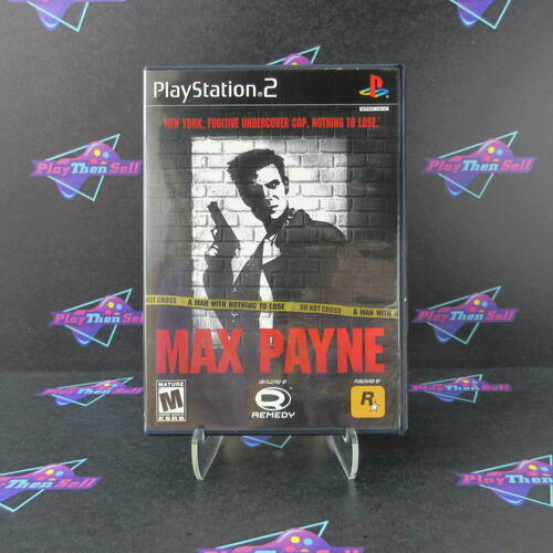 Max Payne PS2 PlayStation 2 - Like New