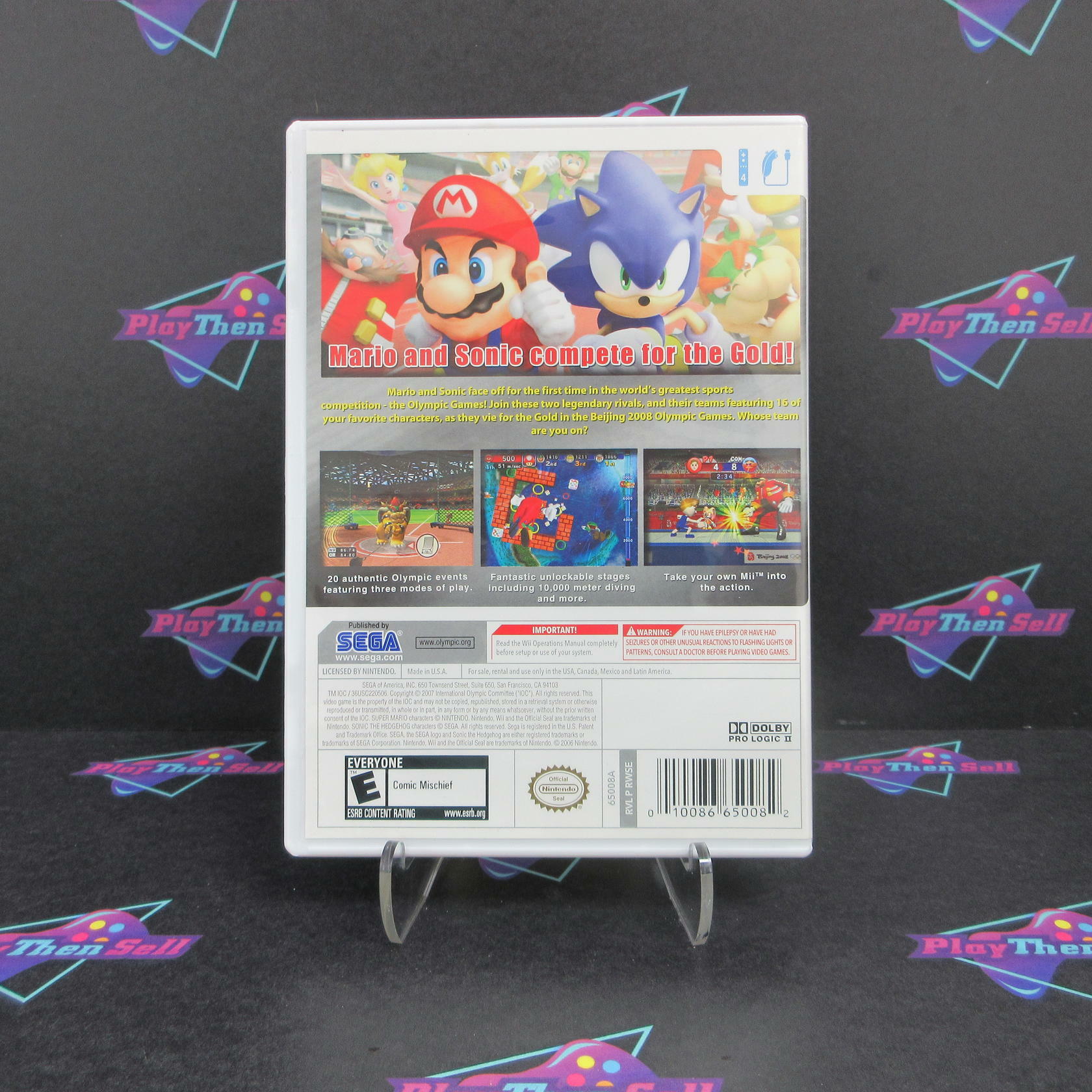Mario & Sonic at the Olympic Games Nintendo Wii - Like New