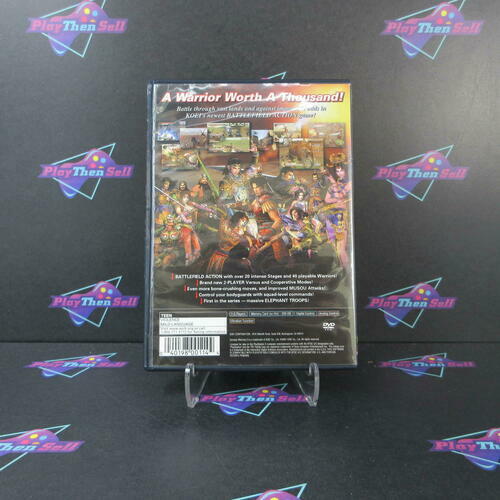 Dynasty Warriors 3 PS2 PlayStation 2 MD Complete CIB - Very Good