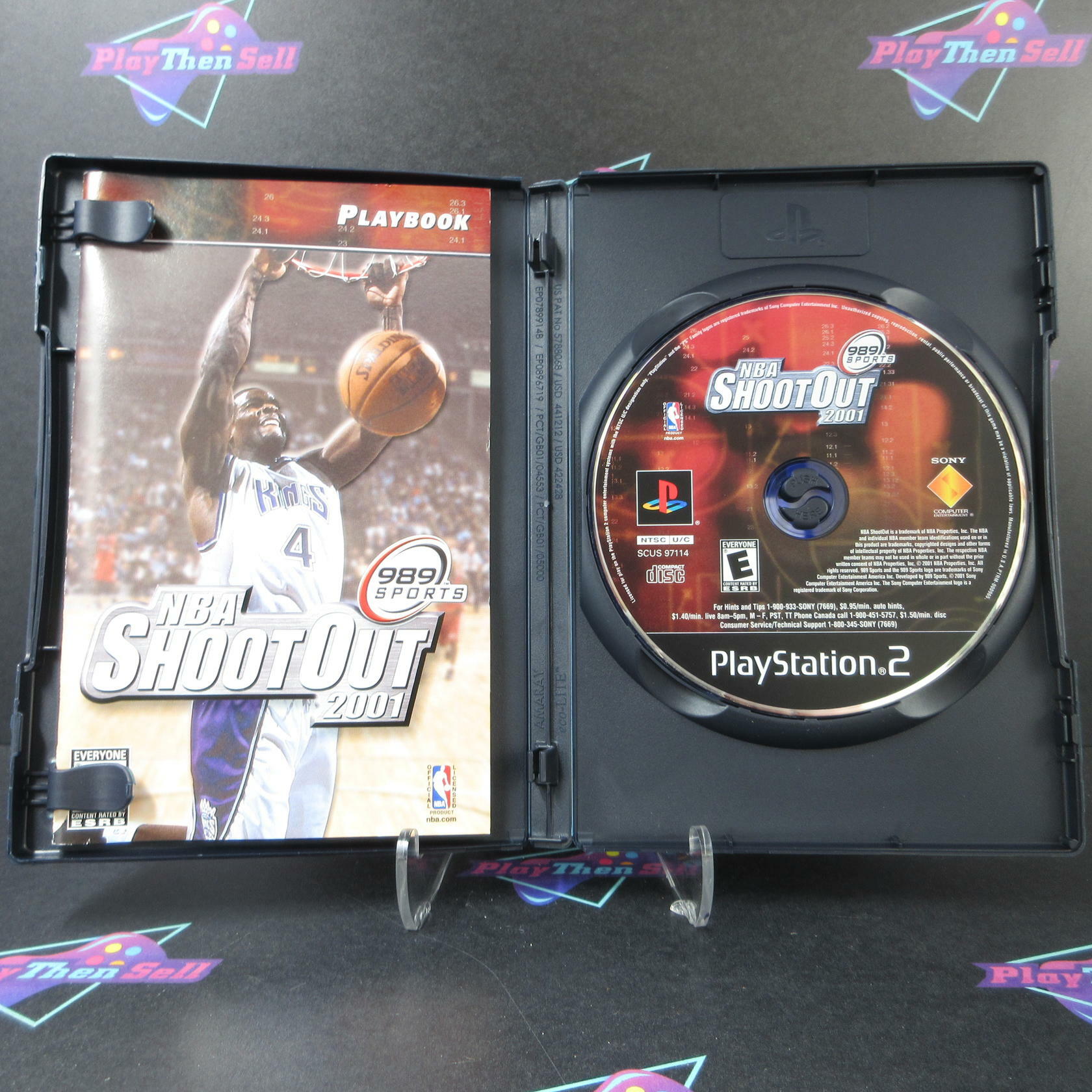 NBA Shootout 2001 PS2 PlayStation 2 - Like New