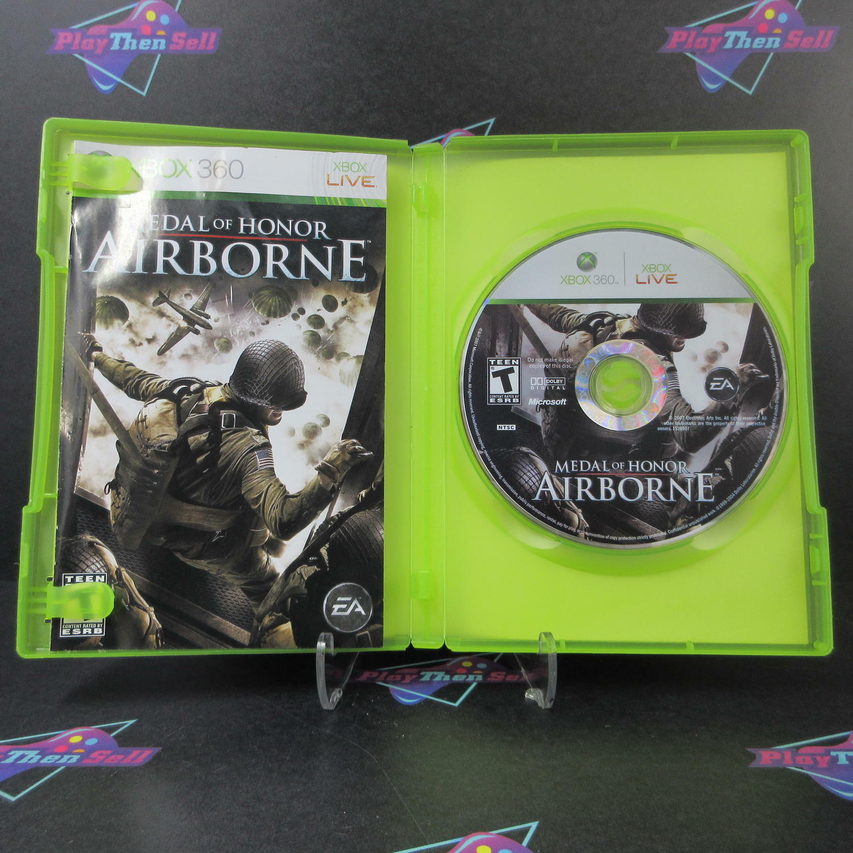 Medal of Honor Airborne Xbox 360 MD Complete CIB - Very Good