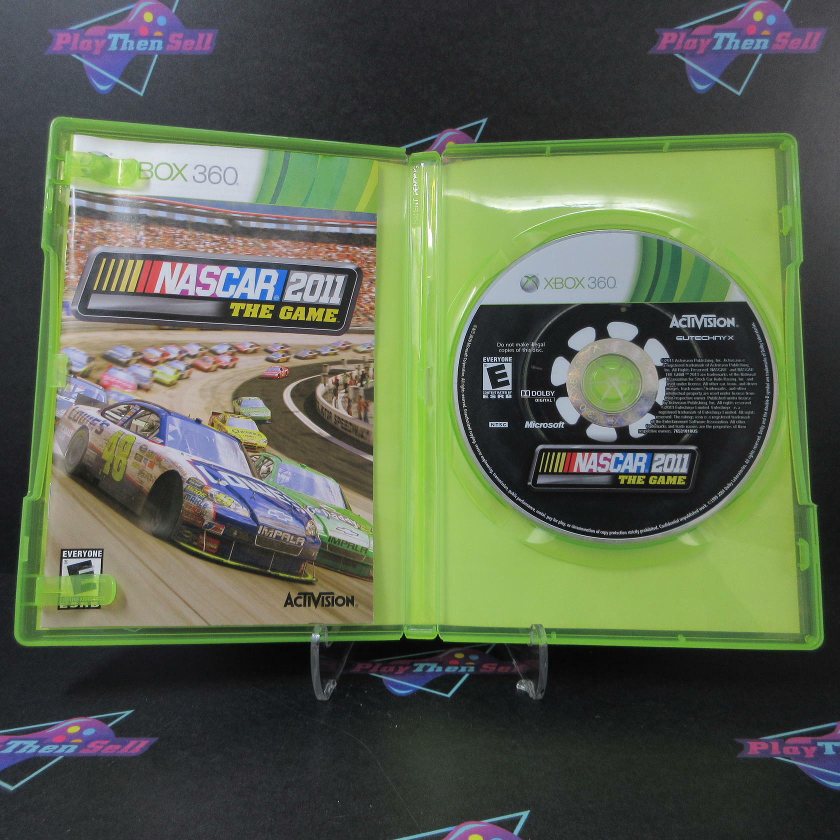 NASCAR The Game 2011 Xbox 360 AD Complete CIB - Very Good