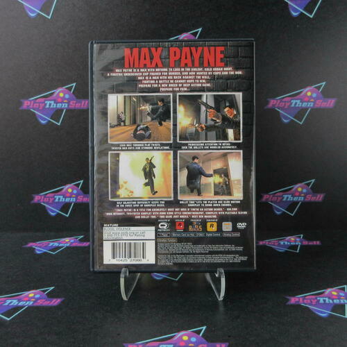Max Payne PS2 PlayStation 2 - Like New