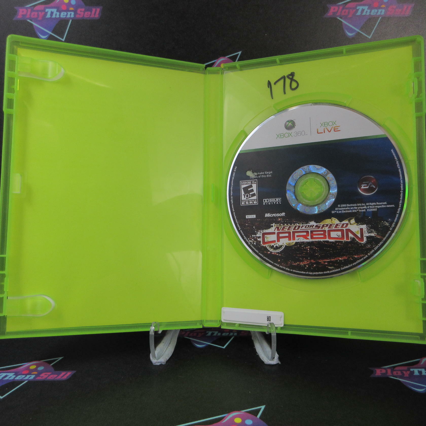 Need for Speed Carbon Xbox 360 AD/NM - Very Good
