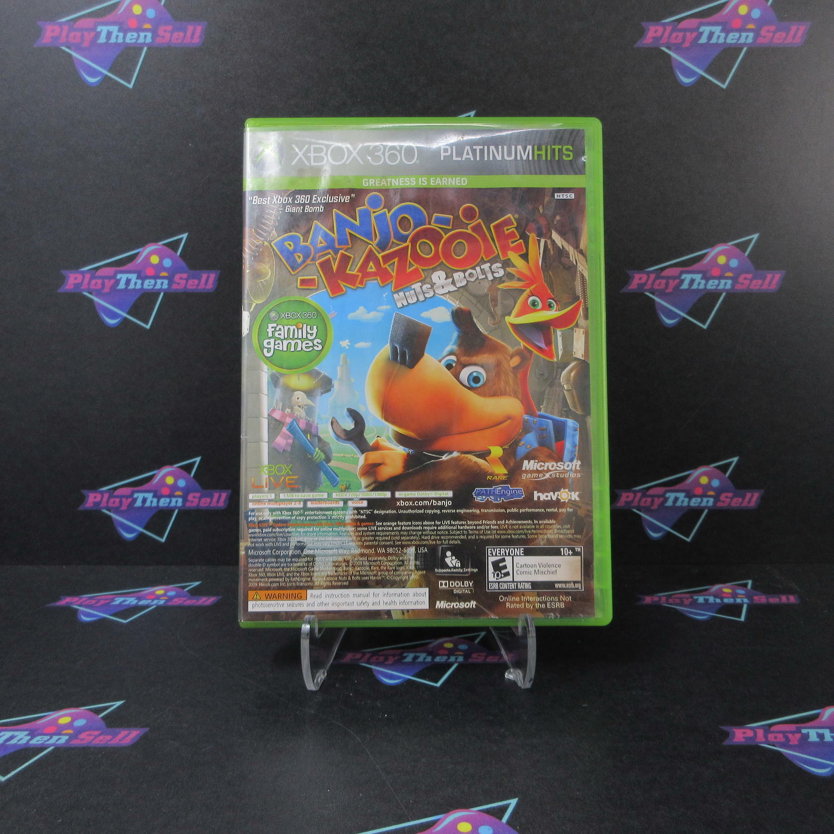 Banjo-Kazooie Nuts & Bolts + Viva Pinata PH Xbox 360 AD Complete CIB - Very Good
