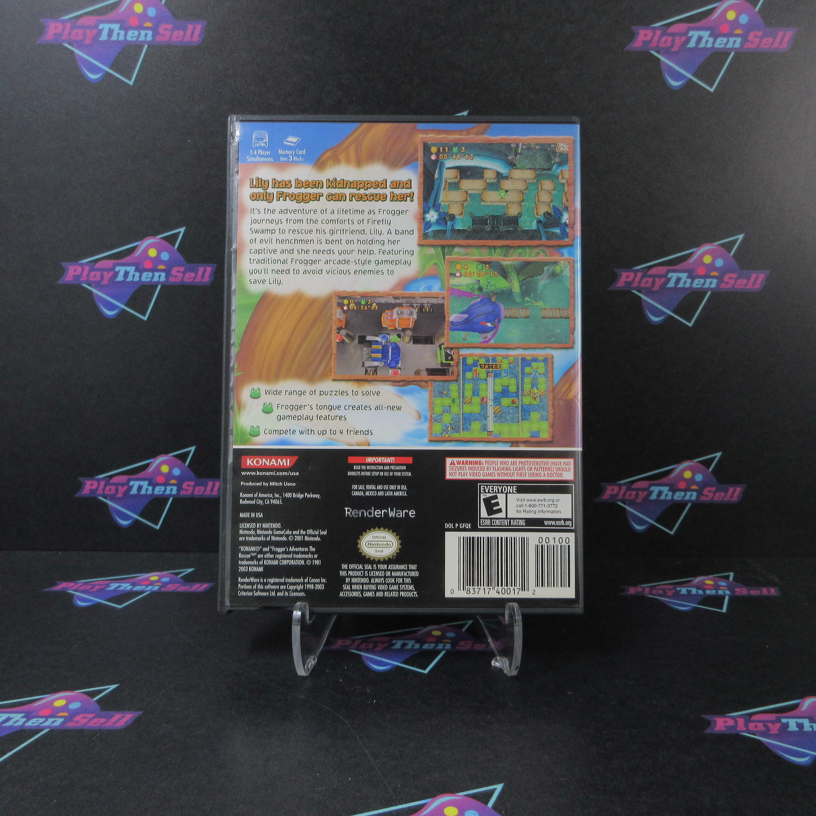 Frogger''s Adventures The Rescue Nintendo GameCube - Very Good
