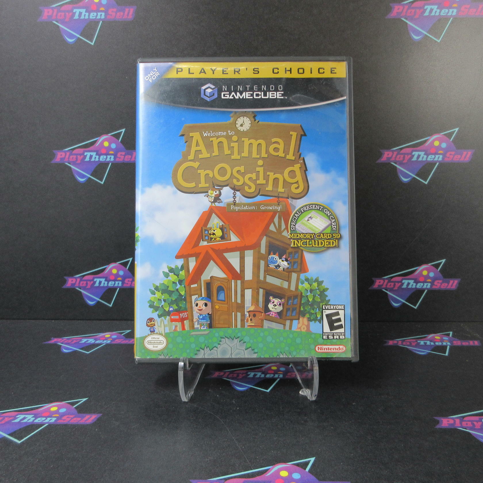 Animal Crossing Player's Choice Nintendo GameCube AD/NM - Very Good
