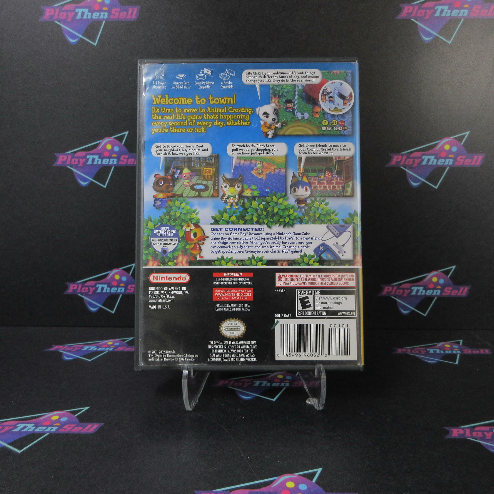 Animal Crossing Player's Choice Nintendo GameCube AD/NM - Very Good
