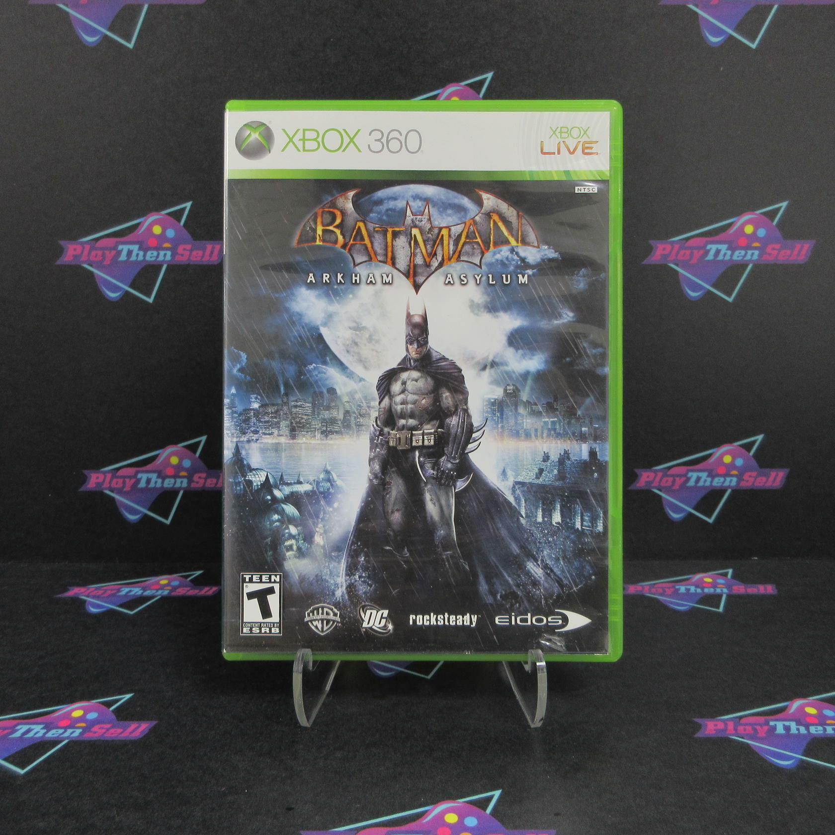 Batman Arkham Asylum Xbox 360 AD Complete CIB - Very Good