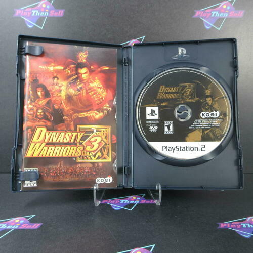Dynasty Warriors 3 PS2 PlayStation 2 MD Complete CIB - Very Good