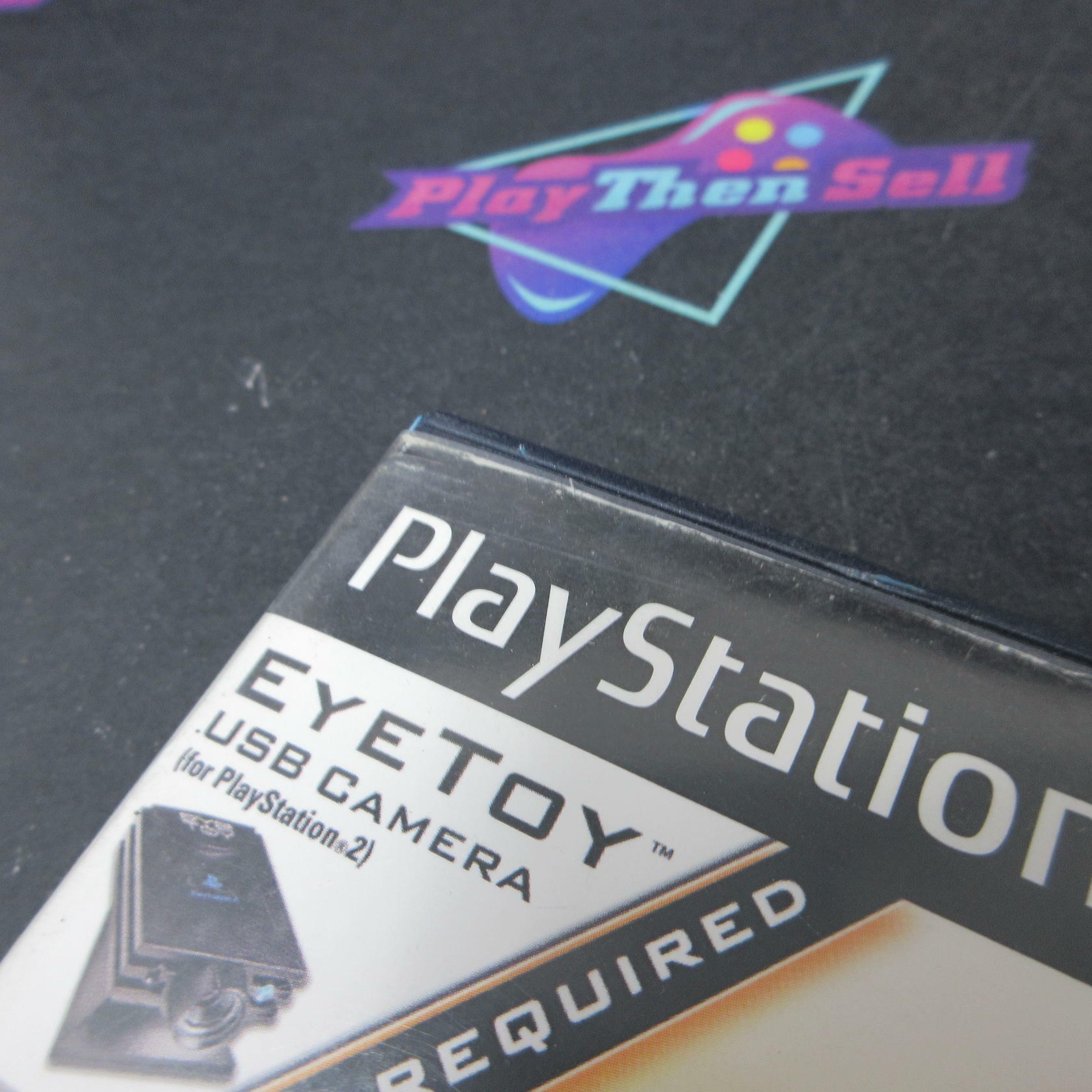 Eye Toy Play 2 PS2 PlayStation 2 AD + Reg Card Complete CIB - Very Good