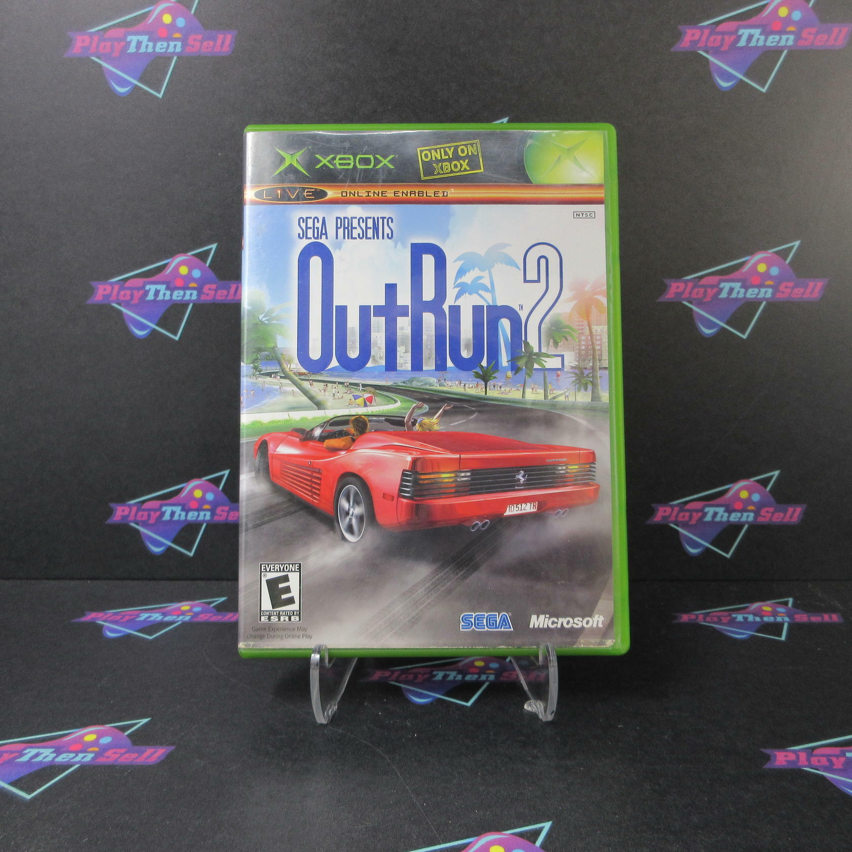 OutRun 2 Xbox AD Complete CIB - Very Good