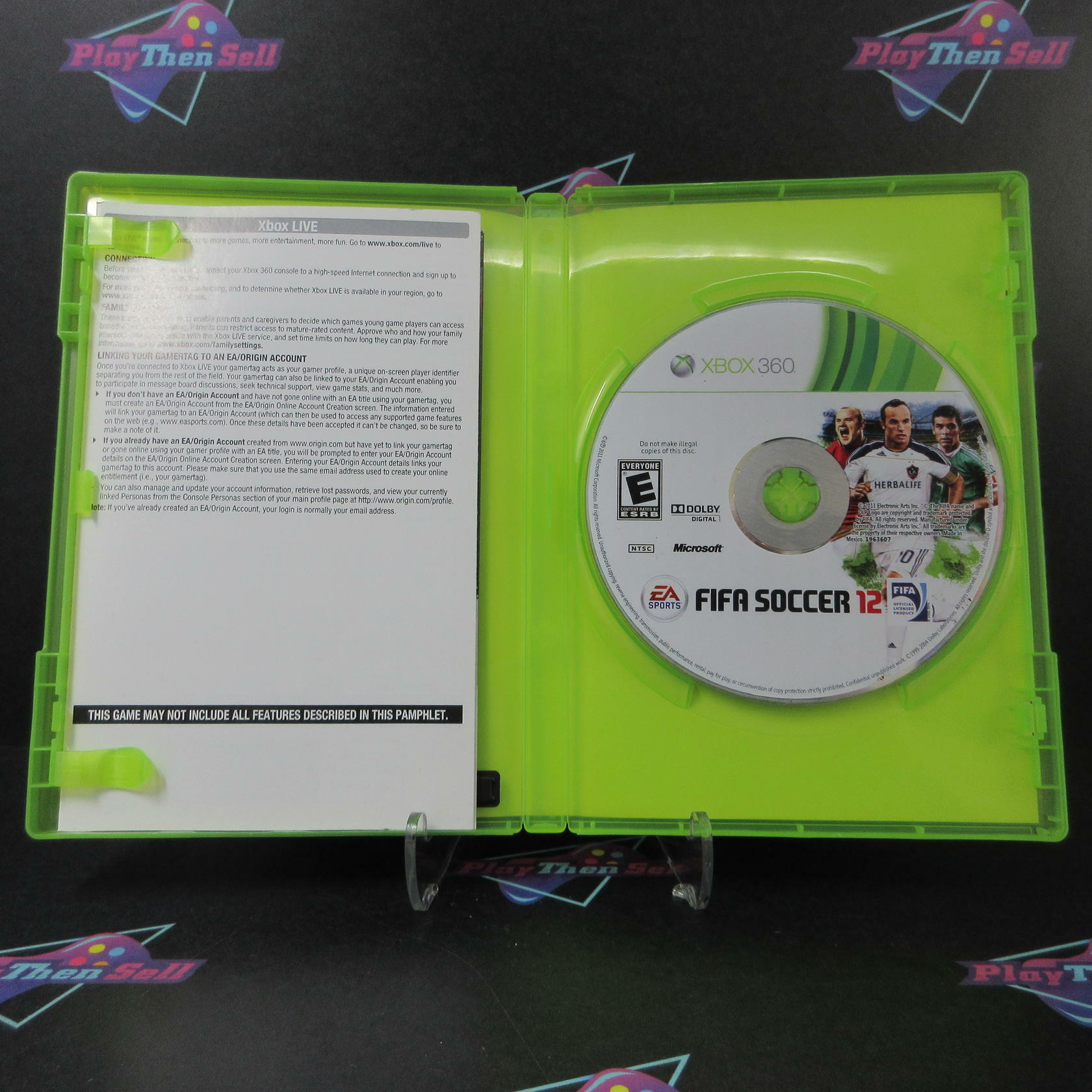FIFA Soccer 12 Xbox 360 DD Complete CIB - Very Good