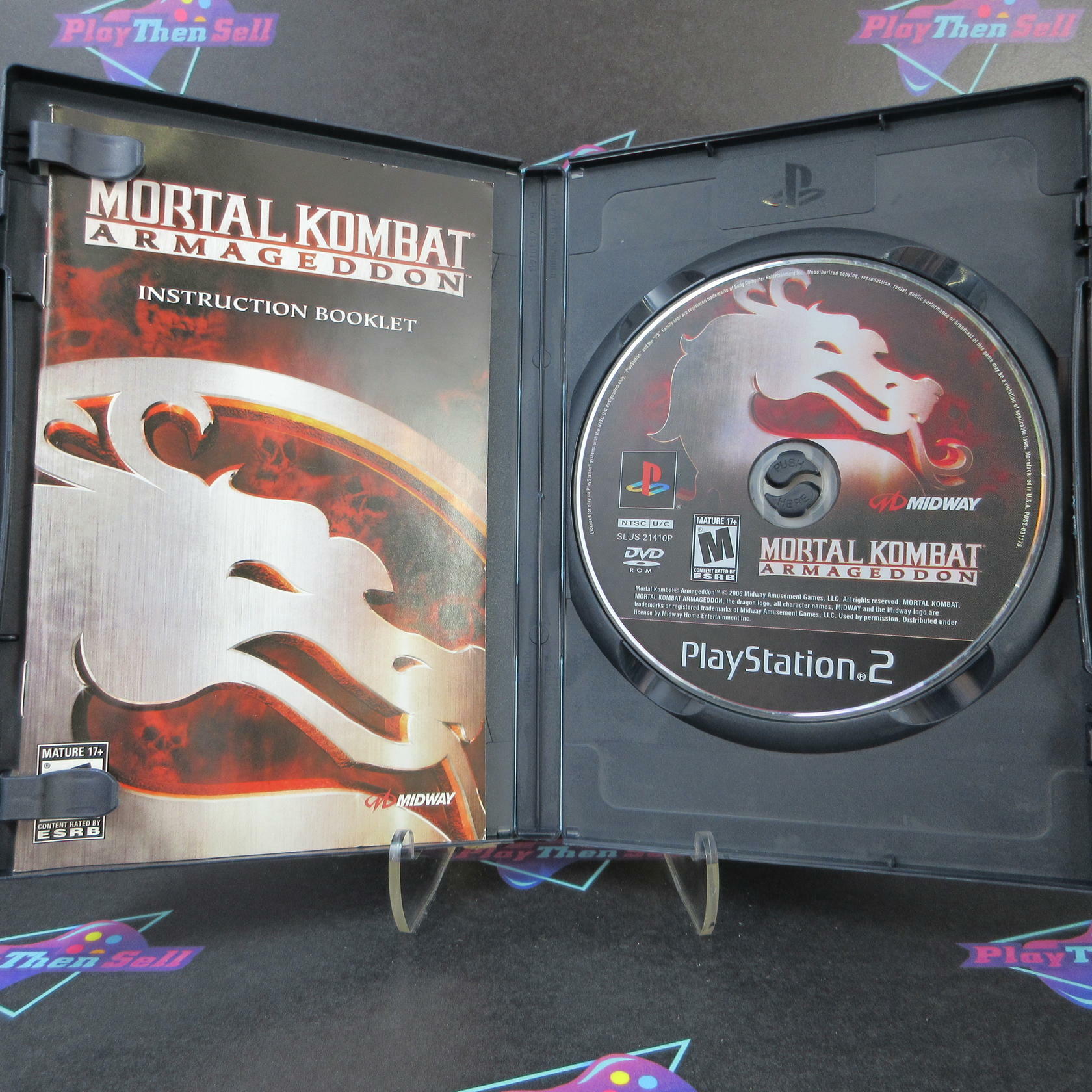 Mortal Kombat Armageddon PS2 PlayStation 2 AD Complete CIB - Very Good