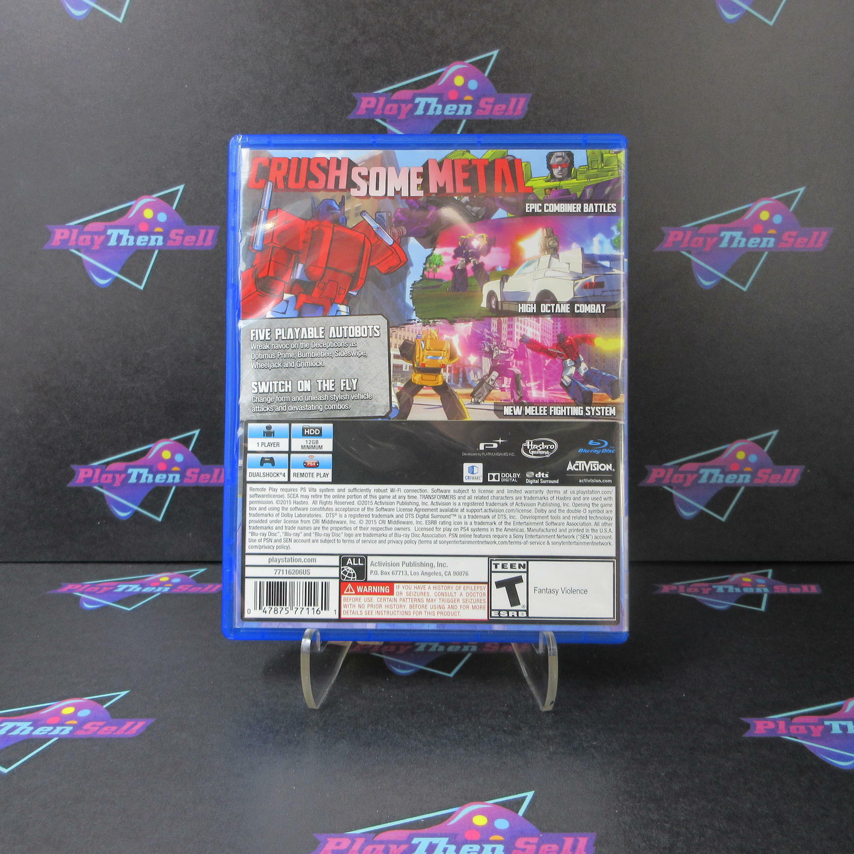Transformers Devastation PS4 PlayStation 4 - Like New