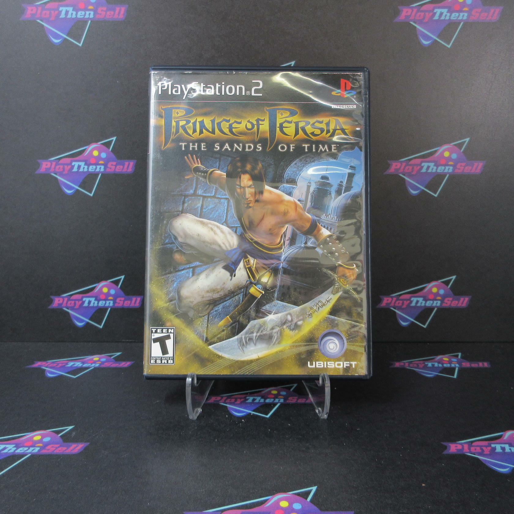Prince of Persia The Sands of Time + Reg Card PS2 PlayStation 2 AD Complete CIB - Very Good