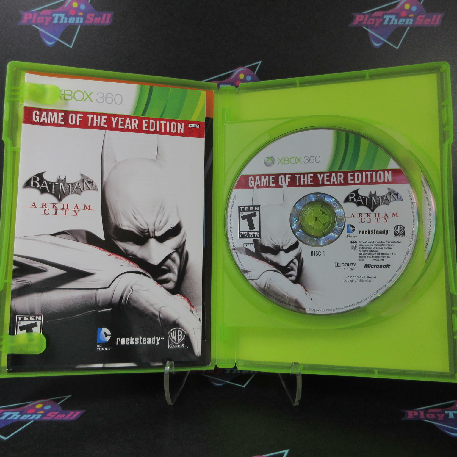 Batman Arkham City GOTY Xbox 360 - Like New