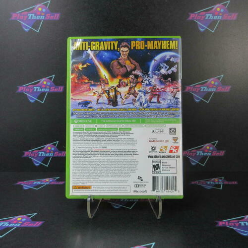 Borderlands The Pre-Sequel Xbox 360 + Sleeve - Like New