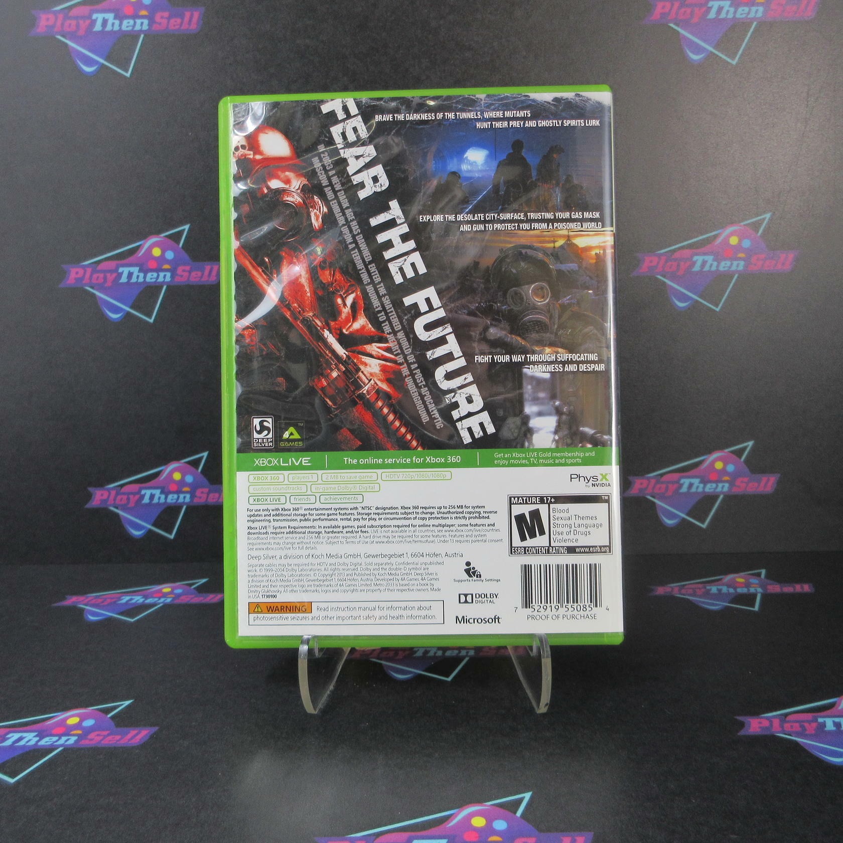 Metro 2033  Xbox 360 - Like New