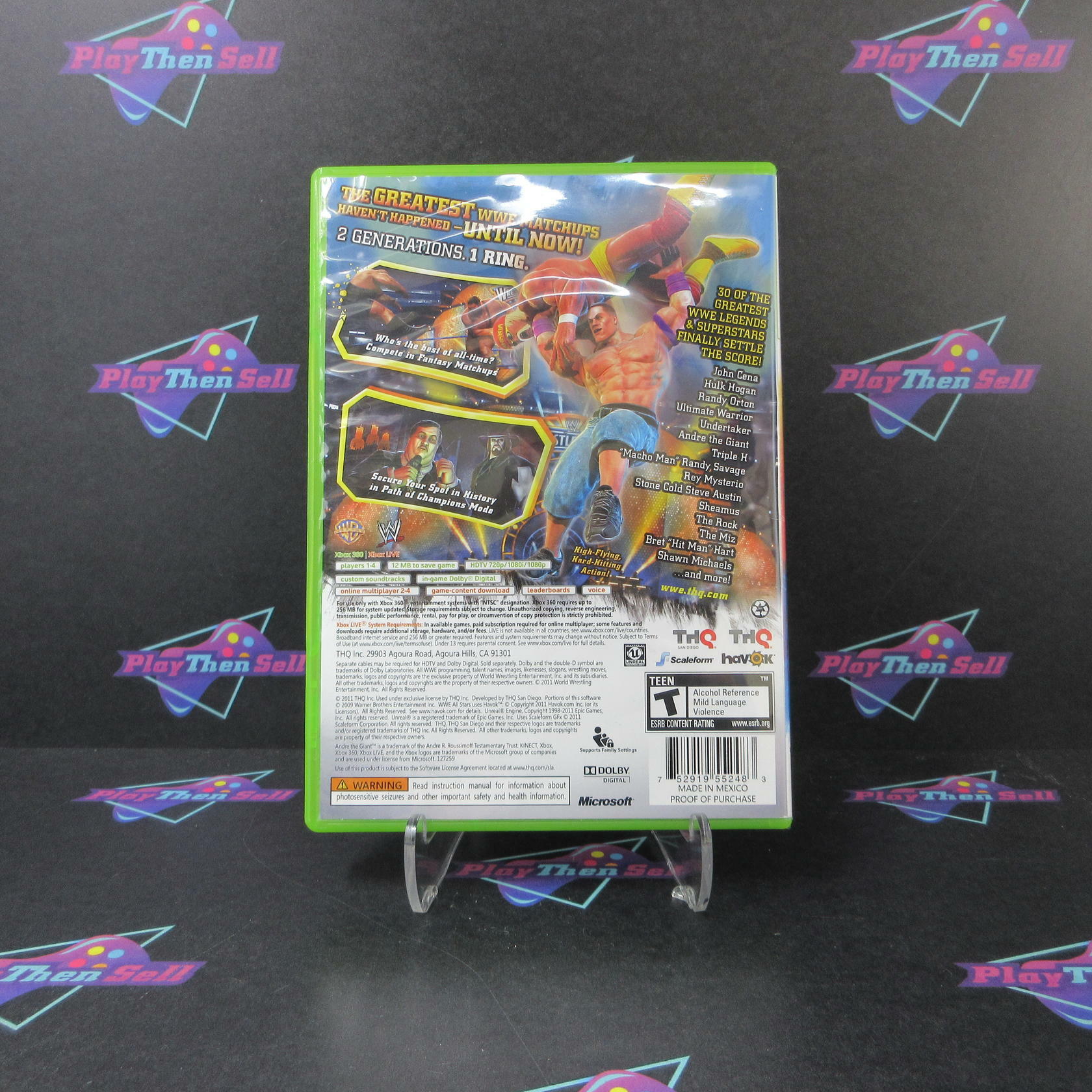 WWE All Stars for Xbox 360 DD/NM - Very Good