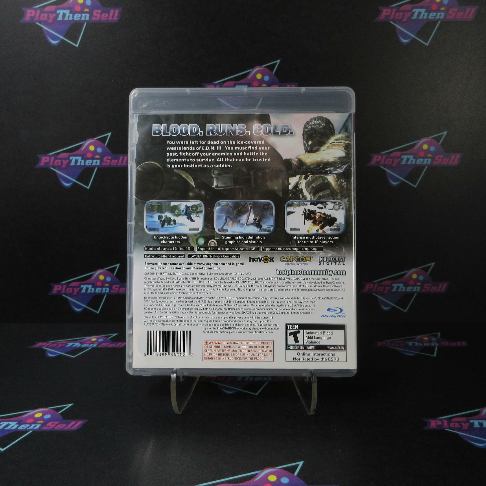 Lost Planet Extreme Condition PS3 PlayStation 3 - Like New