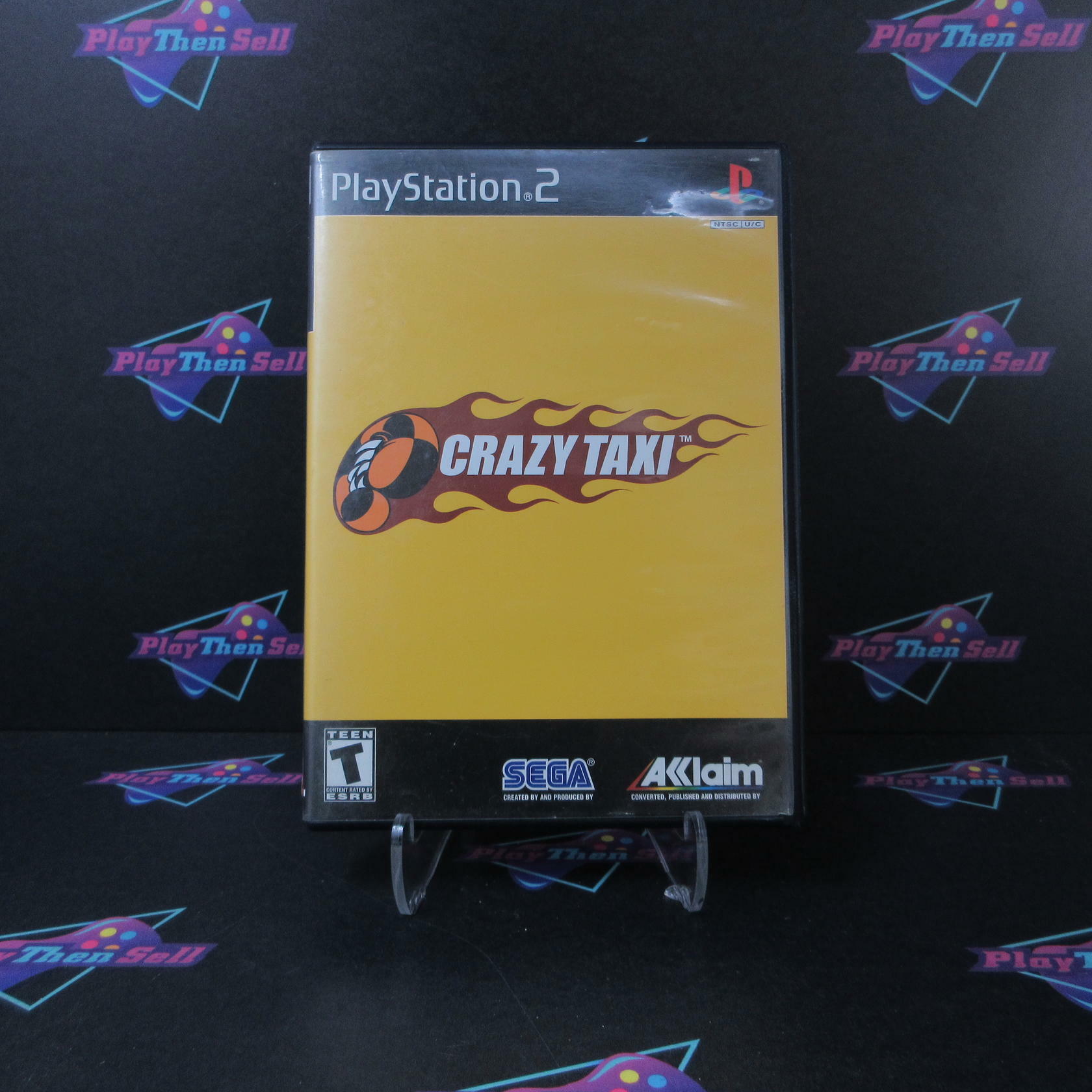 Crazy Taxi PS2 PlayStation 2 AD/NM - Very Good