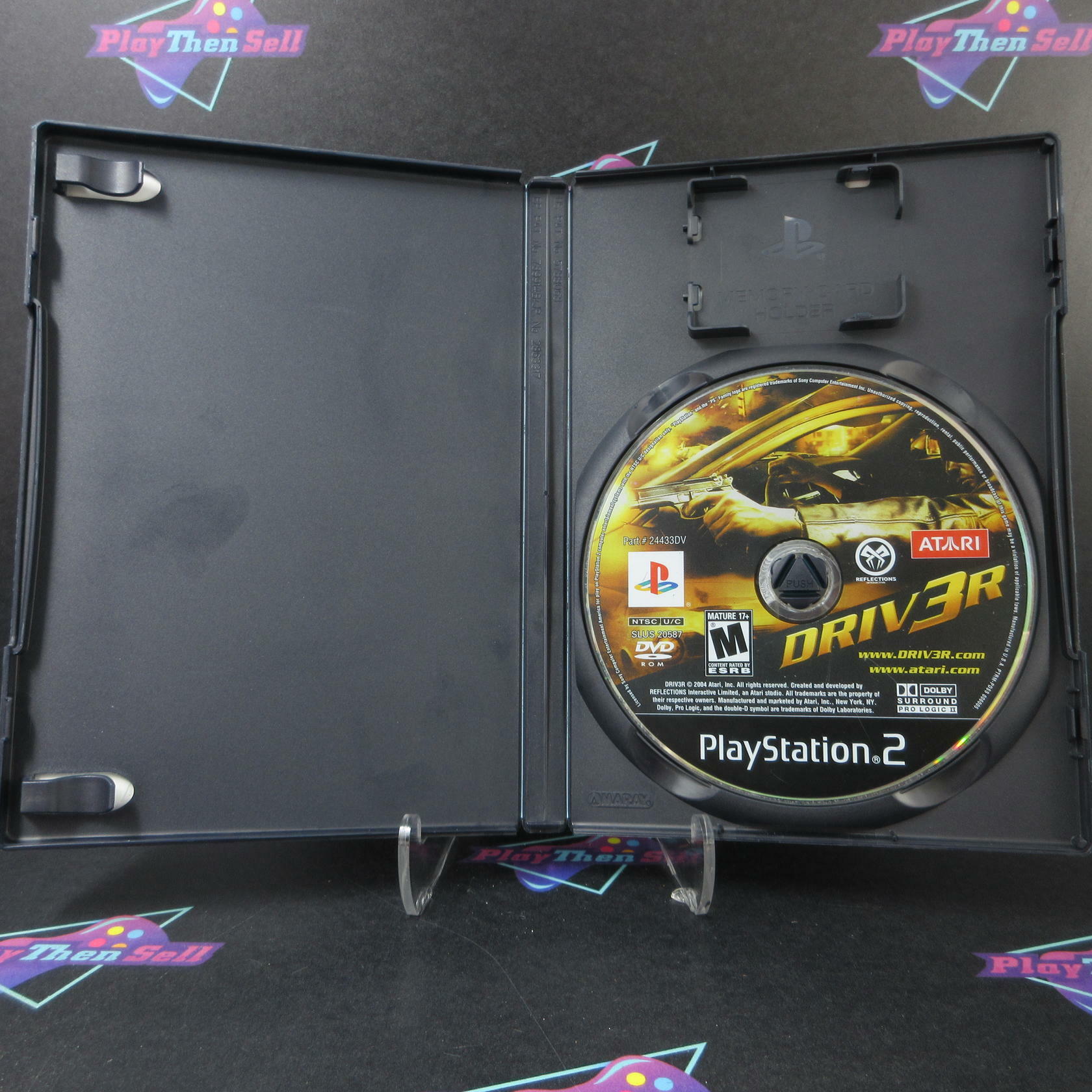 Driver 3 PS2 PlayStation 2 AD/NM - Very Good