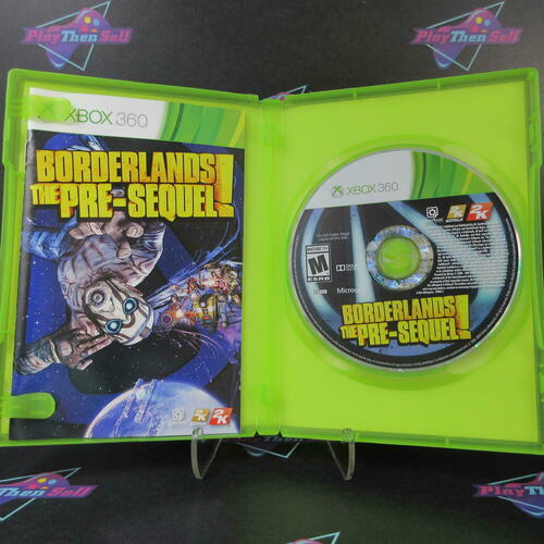 Borderlands The Pre-Sequel Xbox 360 + Sleeve - Like New