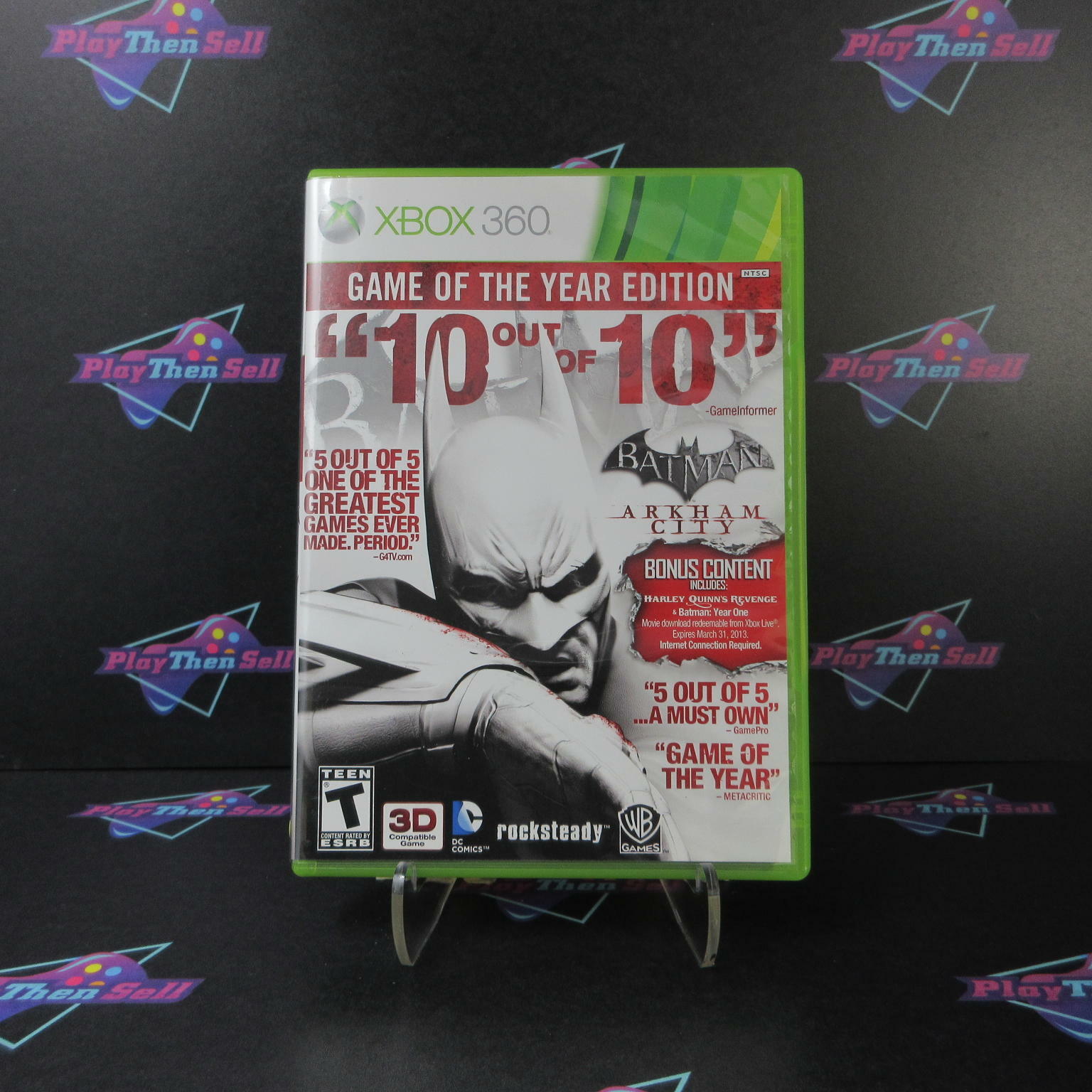 Batman Arkham City GOTY Xbox 360 - Like New