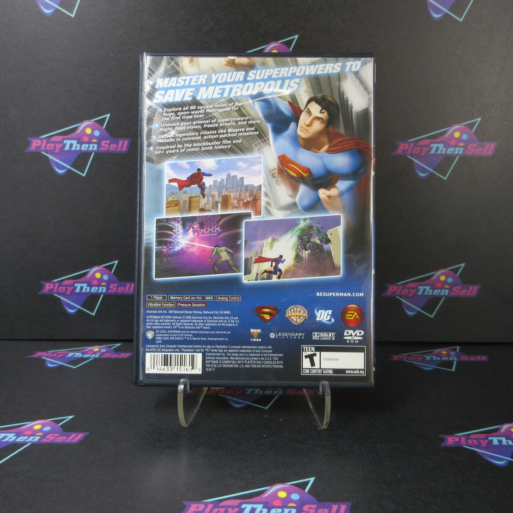 Superman Returns PS2 PlayStation 2 - Like New