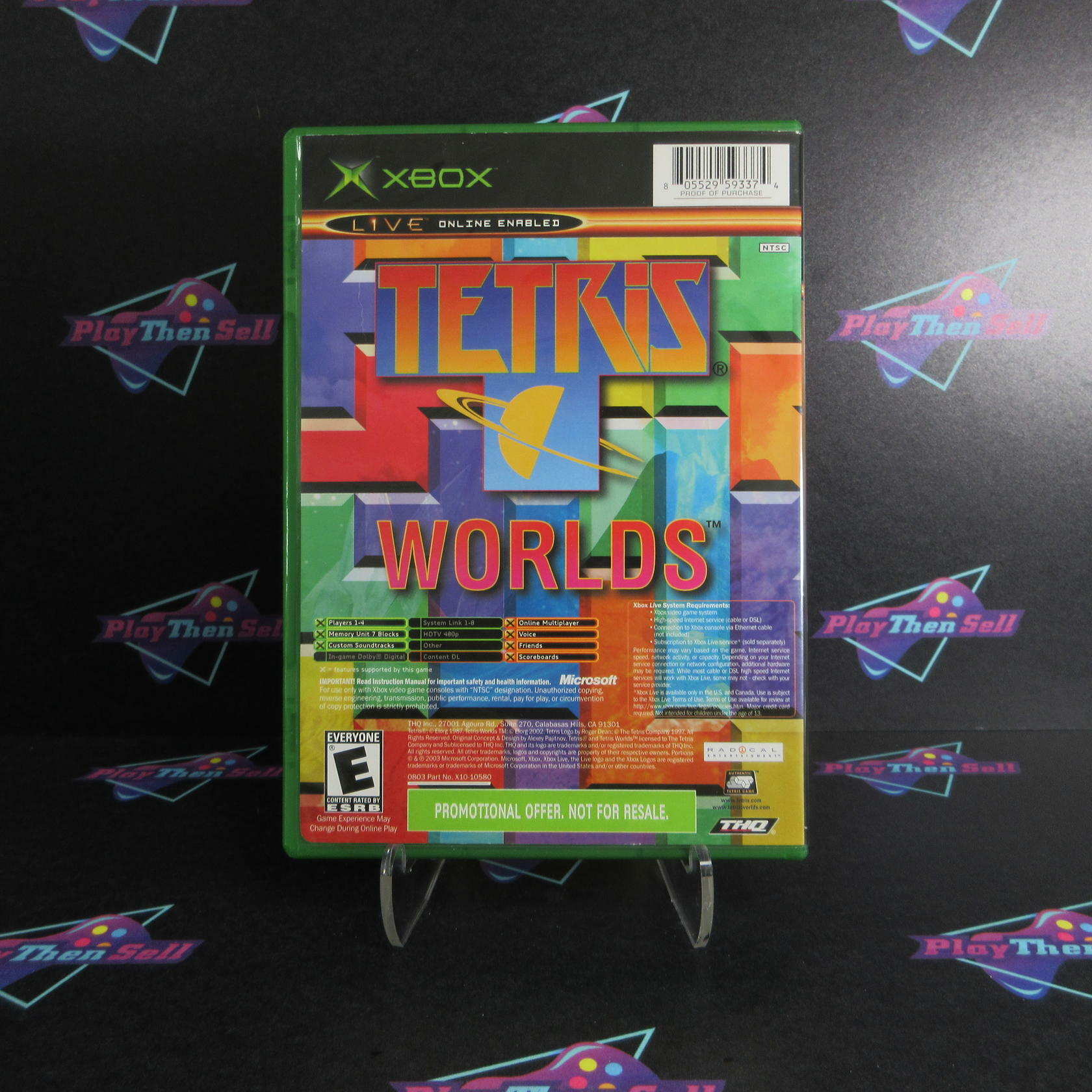 Star Wars The Clone Wars + Tetris Worlds Combo NFS Xbox - Like New