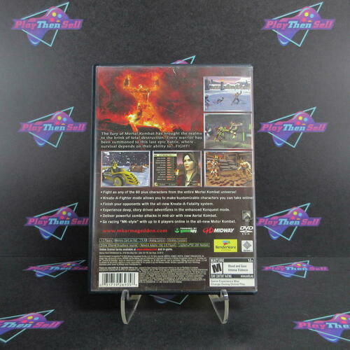Mortal Kombat Armageddon PS2 PlayStation 2 AD Complete CIB - Very Good