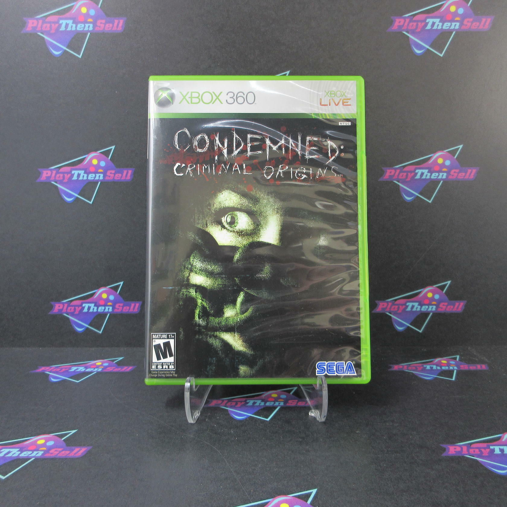 Condemned Criminal Origins Xbox 360 AD Complete CIB - Very Good