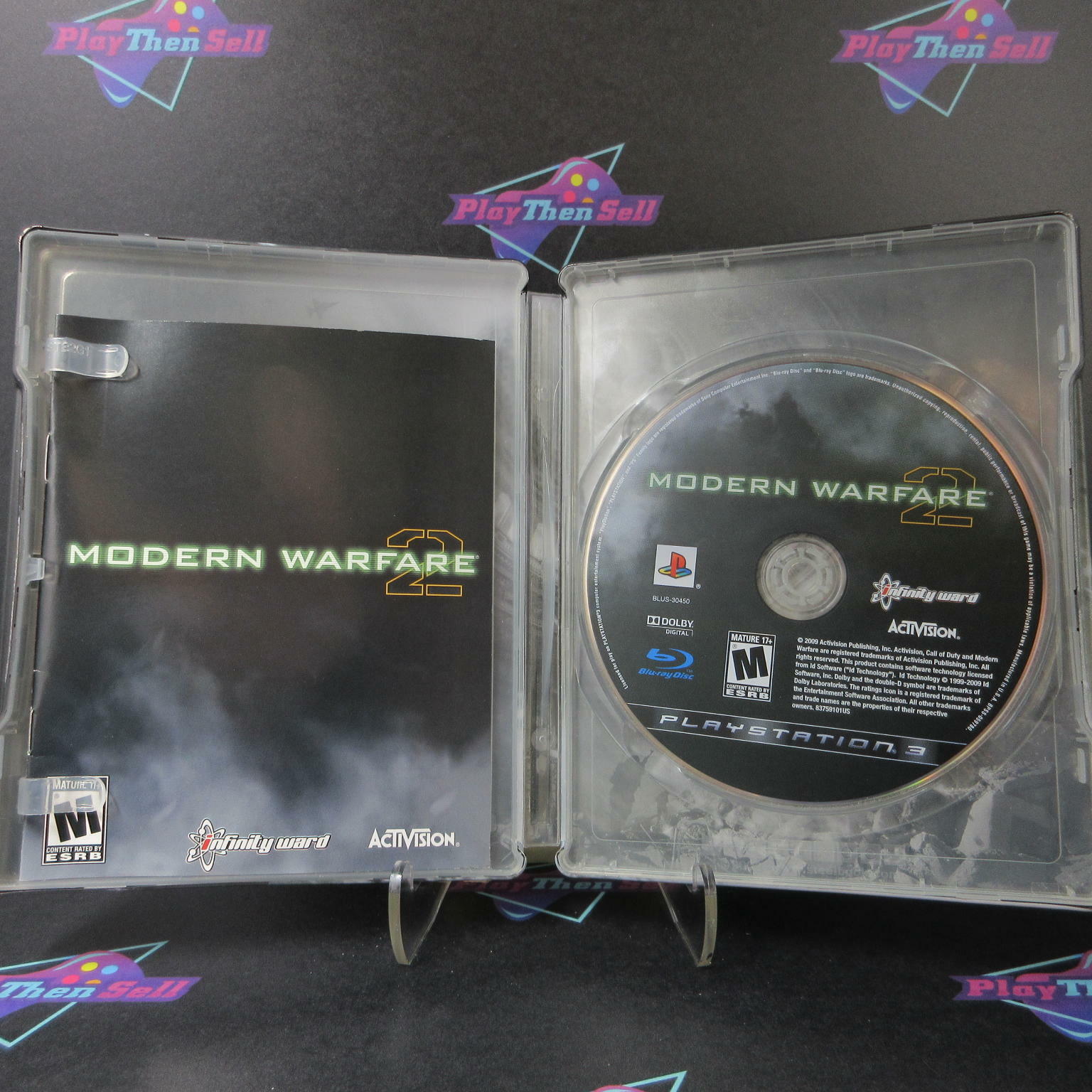 Call of Duty Modern Warfare 2 Steel Book PS3 PlayStation 3 AD - Very Good