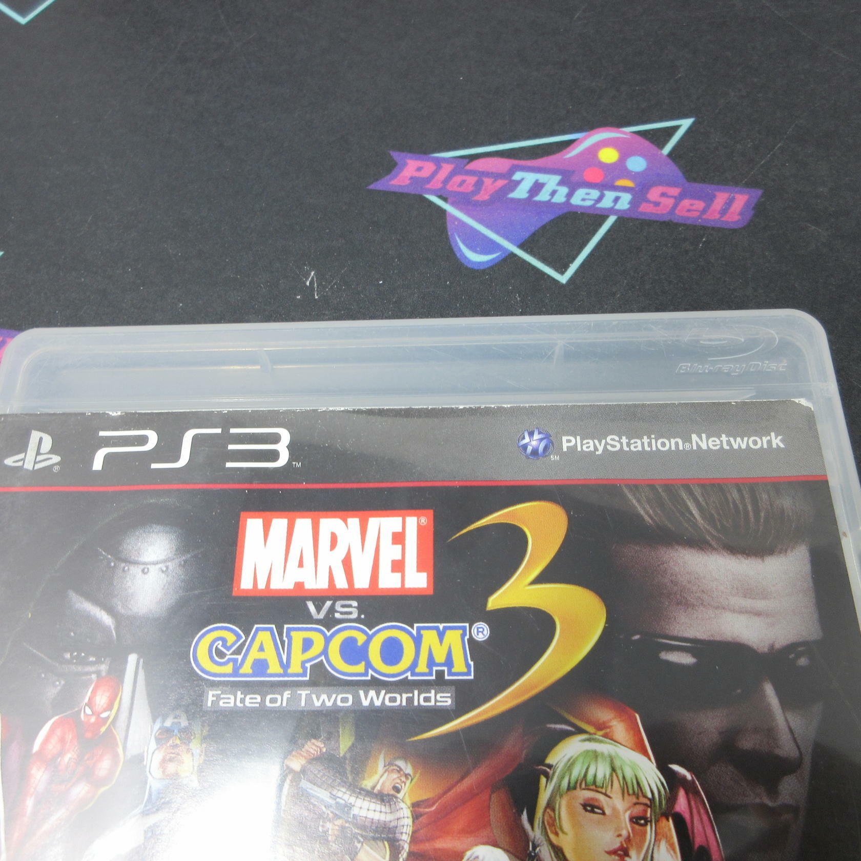 Marvel vs Capcom 3 Fate of Two Worlds PS3 PlayStation 3 AD Complete CIB - Very Good