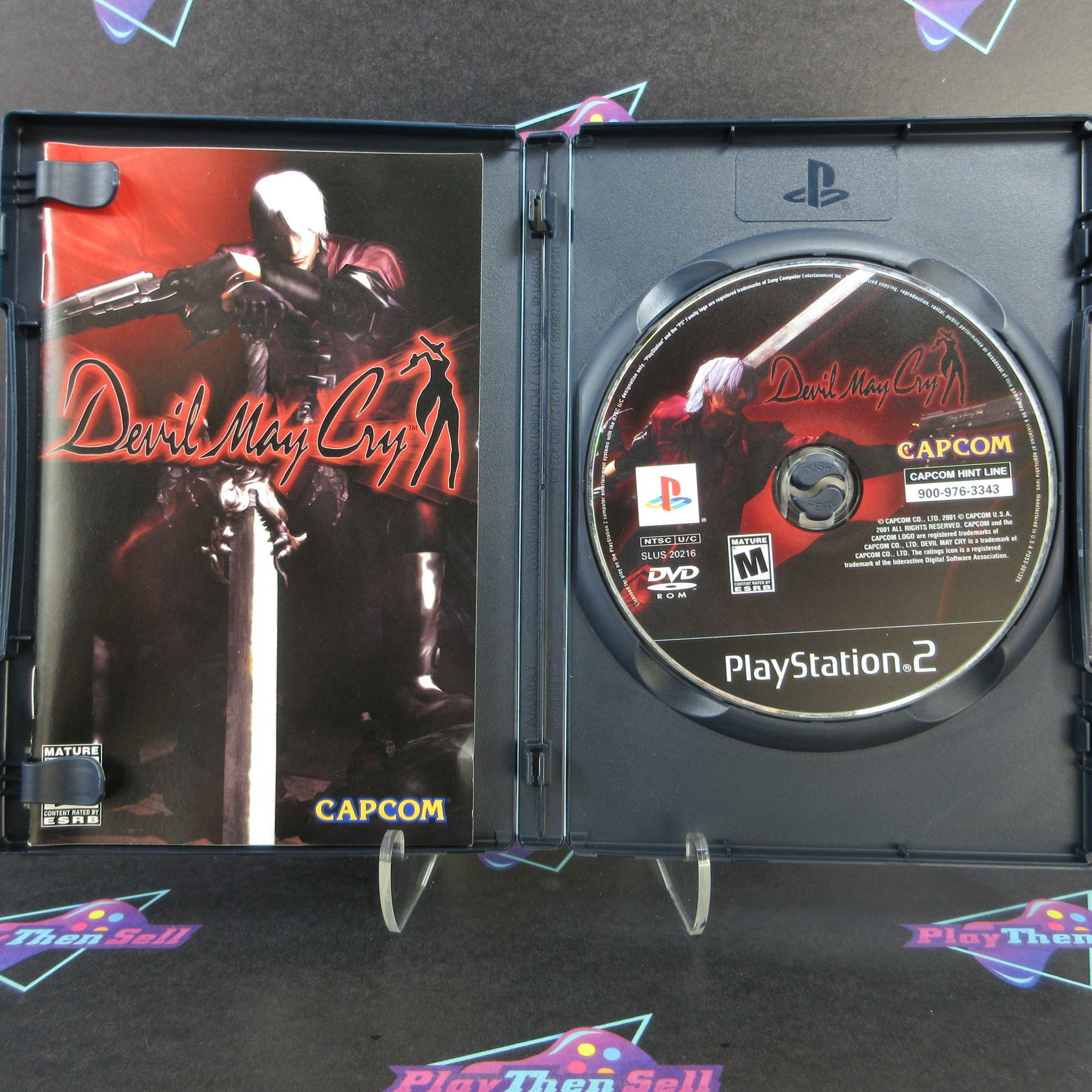 Devil May Cry PS2 PlayStation 2 Black Label - Like New